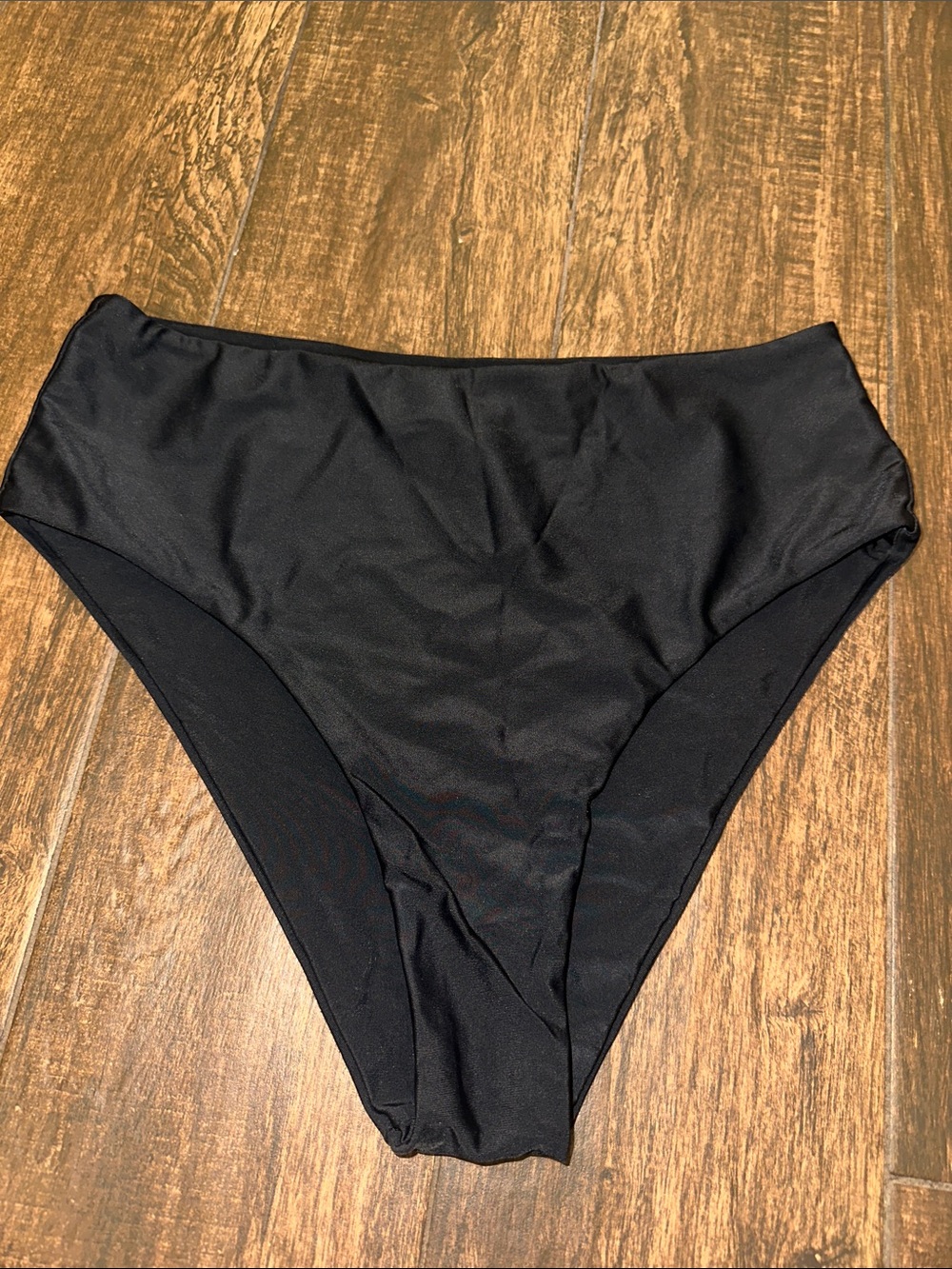Blooming jelly Classic High-Waist Bikini Bottoms - Black